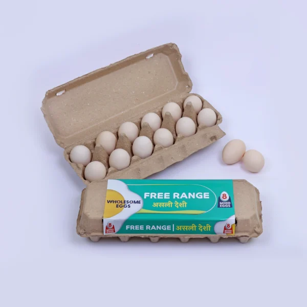 Free Range Eggs - 8 pcs Mixed "A" grade