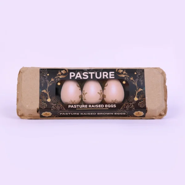 Pasture Raised Brown Eggs - 8 pcs Medium "A" grade - Image 3