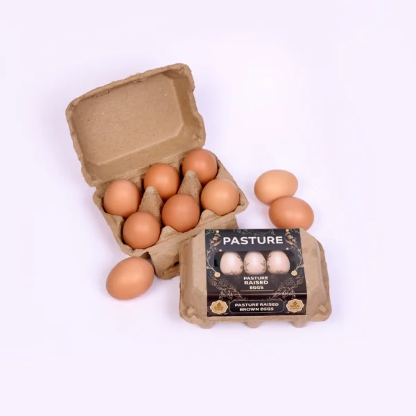 Pasture Raised Brown Eggs - 6 pcs Medium "A" grade - Image 4